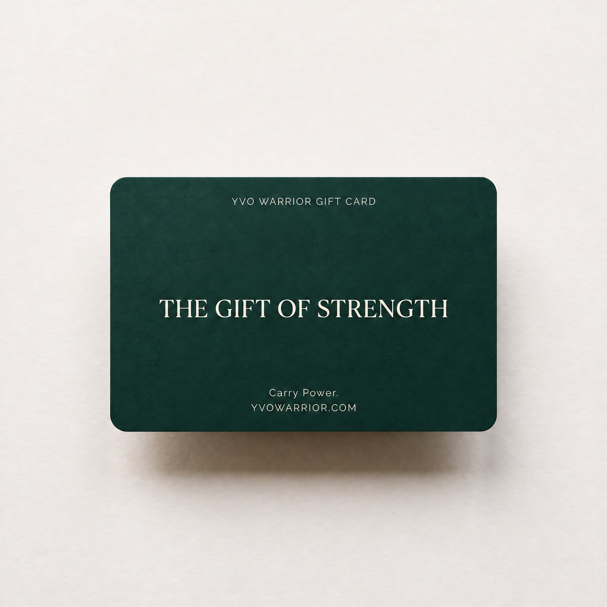 YVO Warrior Gift Card